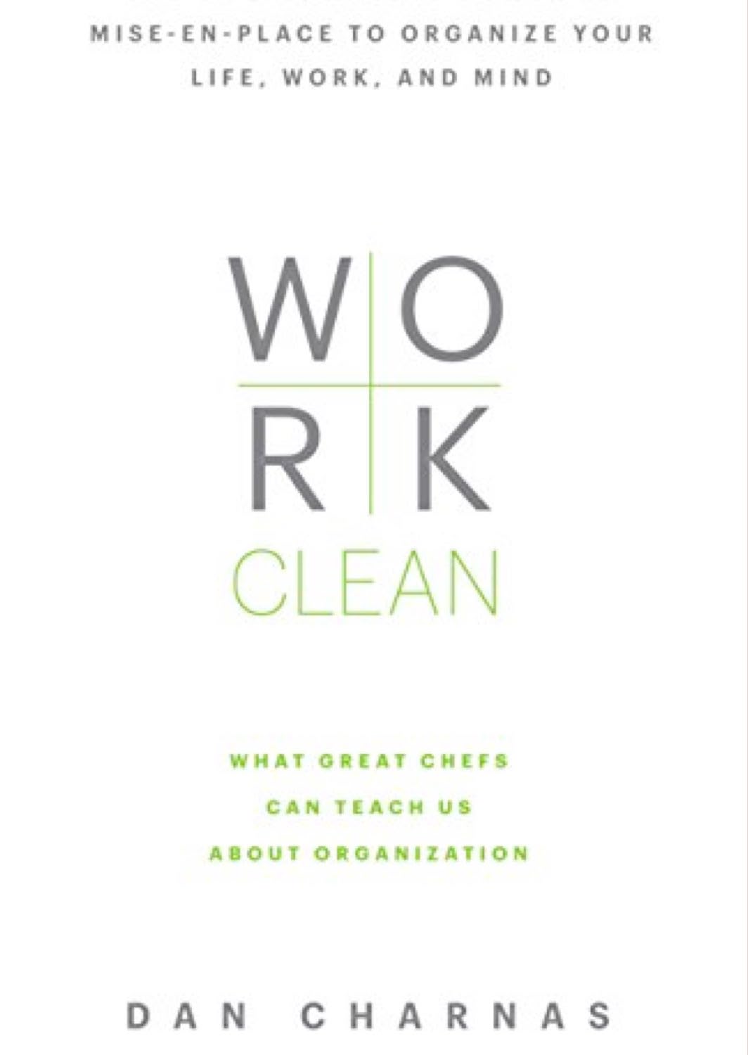 The Work+Clean Book Cover